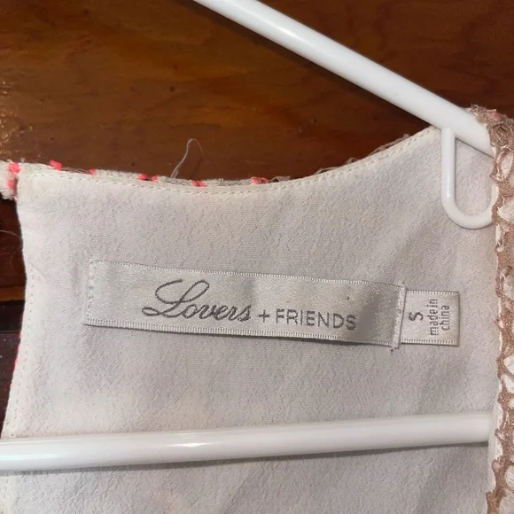 Lovers + Friends size small lace crop top - Picture 3 of 3